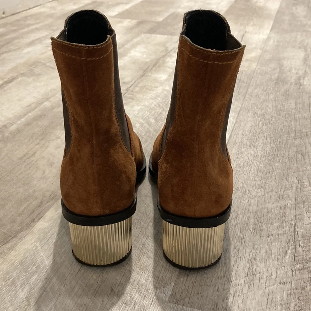 Rebecca Minkoff Saddle Suede Bootie RJ - Picture 4 of 10